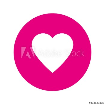 heart social media reaction design