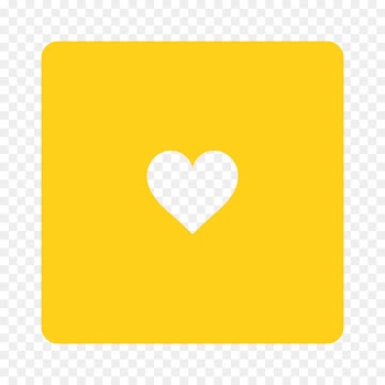 Heart stamp heart mark Yellow.png - others 