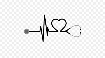Heart Stethoscope Nursing Medicine Registered nurse - heart-shaped tattoo t-shirt 