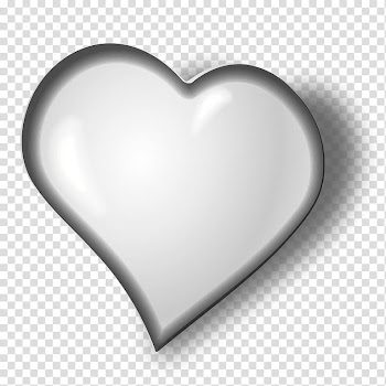 Heart Symbol Nursing, white heart transparent background PNG clipart