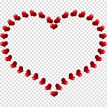 Heart Valentine's Day , Big Red Heart transparent background PNG clipart