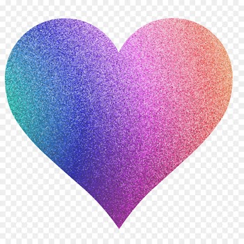 Heart Valentine's Day Clip art - gold glitter 