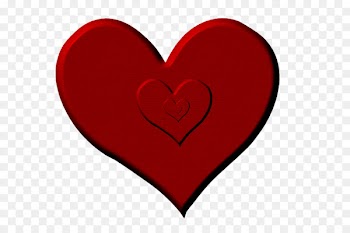 Heart Valentine's Day Clip art M-095 RED.M - aime badge 