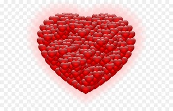 Heart Valentine's Day Clip art - Shining Heart PNG Clipart 