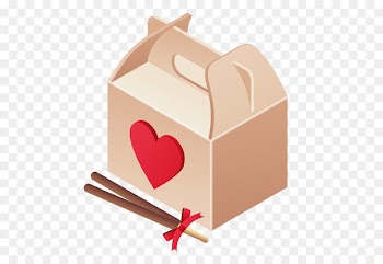 Heart Valentine's Day Clip art - Valentine Dinner Box PNG Clipart 