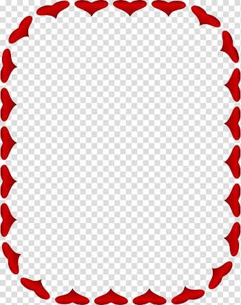 Heart Valentine's Day Frames , heart frame transparent background PNG clipart