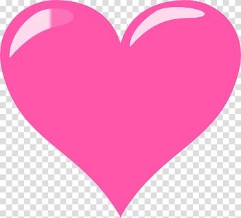 Heart Valentine's Day Free , Pink Heart Glossy transparent background PNG clipart