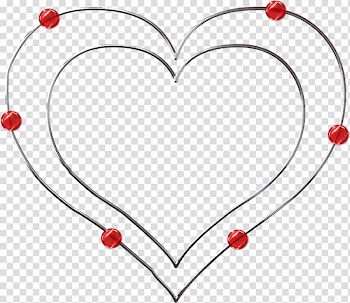 Heart Valentine's Day Love Red , coeur transparent background PNG clipart