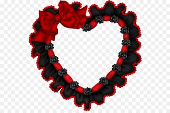 Heart Valentine's Day Picture Frames Clip art - techno border 