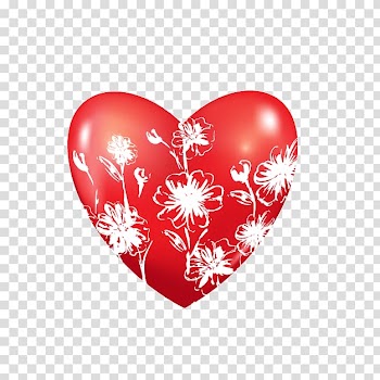 Heart Valentine's Day Red, Heart transparent background PNG clipart