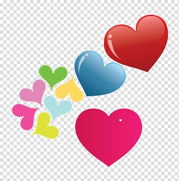 Heart Valentine's Day Scalable Graphics , Heart overlapping free material transparent background PNG clipart