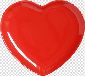 Heart Valentines Day Gift Love, Beautiful red peach heart transparent background PNG clipart