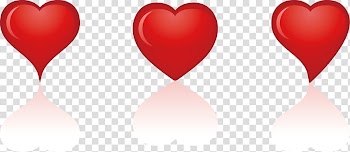 Heart Valentines Day, Hearts transparent background PNG clipart
