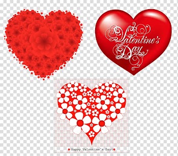 Heart Valentines Day, Romantic hearts transparent background PNG clipart