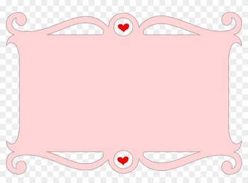 Heart, Vector Frame Png - Love Frames And Borders