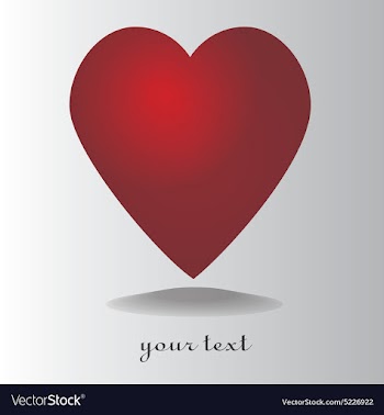 Heart vector image