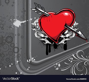 Heart vector image