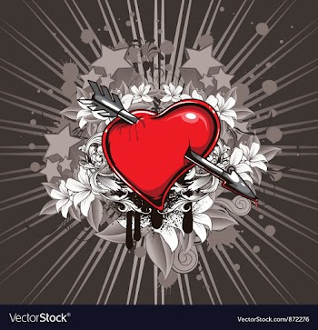 Heart vector image