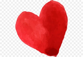Heart Watercolor painting Sticker Clip art - watercolor heart 