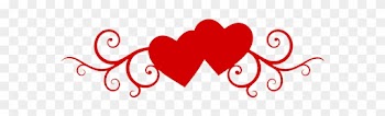 Heart Wedding Transparent Png Sticker - Valentine's Day Wishes For Brother