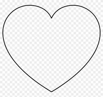 Heart With Transparent Background Clip Art At Clker - Heart Shape Clip Art