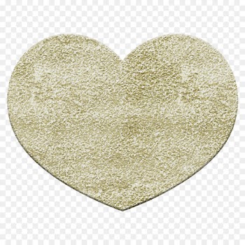 heart yellow brown beige glitter