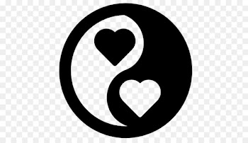Heart Yin and yang Yin Yang fish Computer Icons - yin yang 