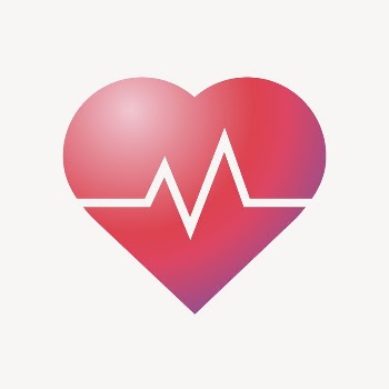 Heartbeat, health icon, aesthetic gradient | Free Icons - rawpixel