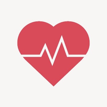 Heartbeat, health icon, flat graphic | Free Icons - rawpixel