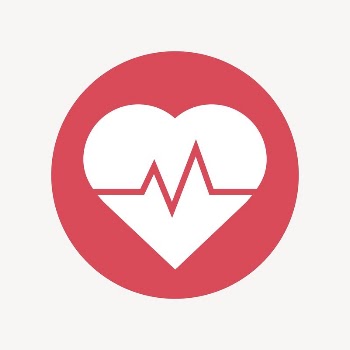 Heartbeat, health icon, flat graphic | Free Icons - rawpixel
