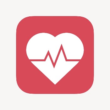Heartbeat, health icon, flat graphic | Free Icons - rawpixel