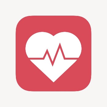 Heartbeat, health icon, flat graphic | Free Icons - rawpixel