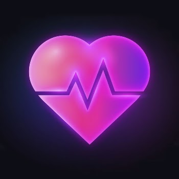 Heartbeat, health icon, neon glow | Free Icons - rawpixel