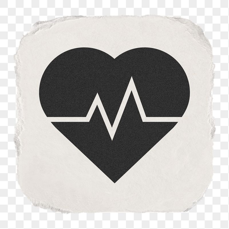 Heartbeat, health png icon sticker, | Free Icons - rawpixel
