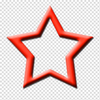 Hearts and Stars s, red star illustration transparent background PNG clipart