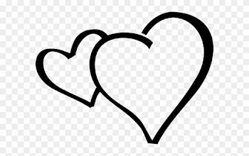 Hearts Clip Art At Clker - Two Heart Vector Png