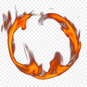 Heat Transfer Flame Light Transparency and translucency - Jump transparent flame 