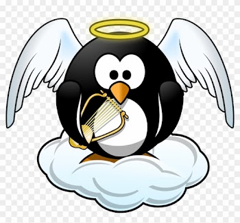 Heaven Angel Clipart - Angel Penguin