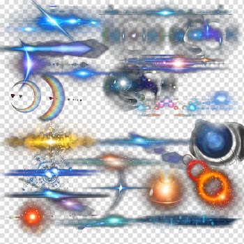 Heavenly bodies illustration, Light Glare, Light effect transparent background PNG clipart