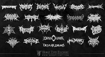 Heavy Metal Logos | Ambigrams | Metal band logos, Heavy metal art ...