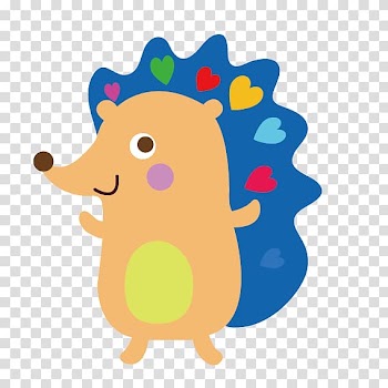 Hedgehog , cartoon animal hedgehog transparent background PNG clipart