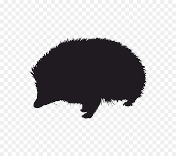 Hedgehog Silhouette Drawing Image Vector graphics - hedgehog 