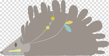 Hedgehog Watercolor painting, Hedgehog transparent background PNG clipart