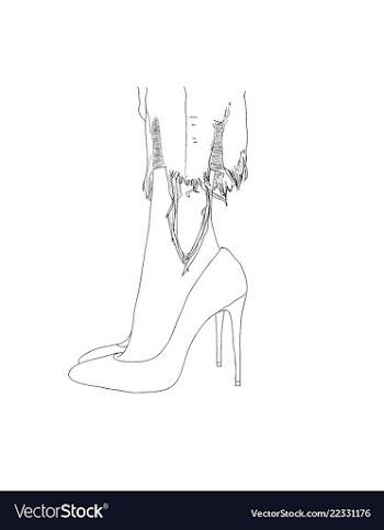 Heels vector image