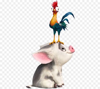 Hei Hei the Rooster Moana The Walt Disney Company Film Watercolor painting - others 