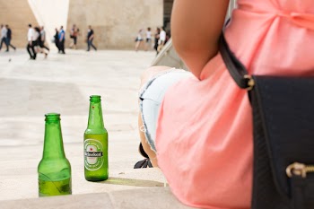 Heineken beer bottle 