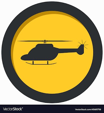 helicopter air plane design on white background