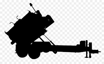 Helicopter rotor Line Angle Silhouette -  