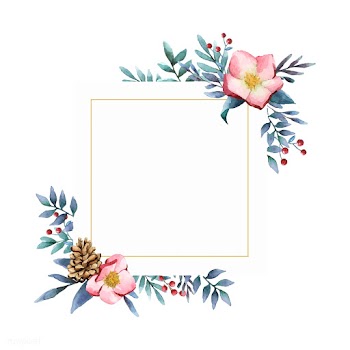 Hellebore flower frame painted by watercolor .. | Free stock vector - 489226