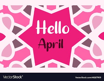 hello april april month